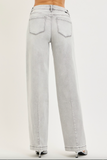 Risen Wide Leg Slouch Jeans