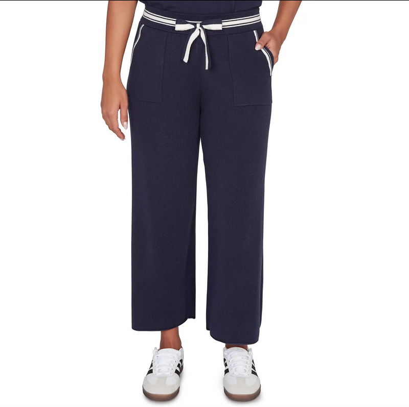 Ruby Road Wide Leg Cropped Lounge Pants