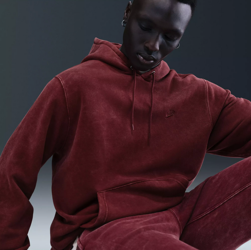 Nike Sportswear Club Washed Fleece Hoodie