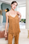 Vocal Suede Western Fringe Top