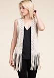 Vocal Suede Ring Vest