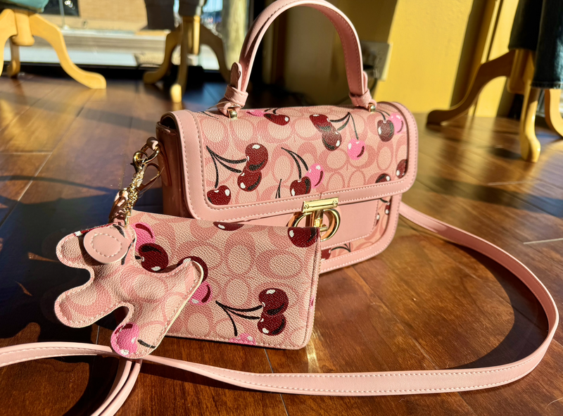 Cherry Designer Style Messenger