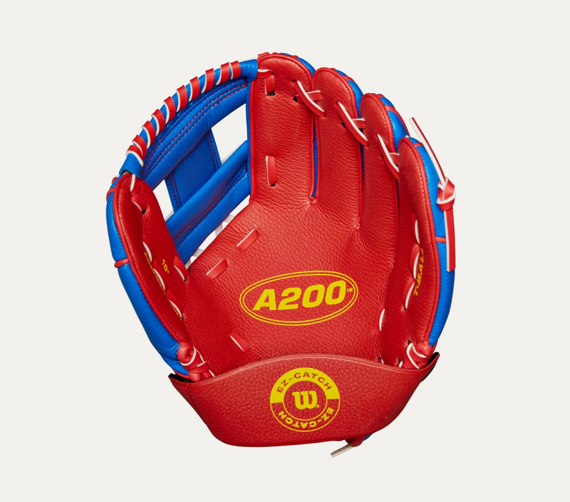 Wilson A200 EZ Catch Royal 10" T-Ball Glove Right Hand Throw