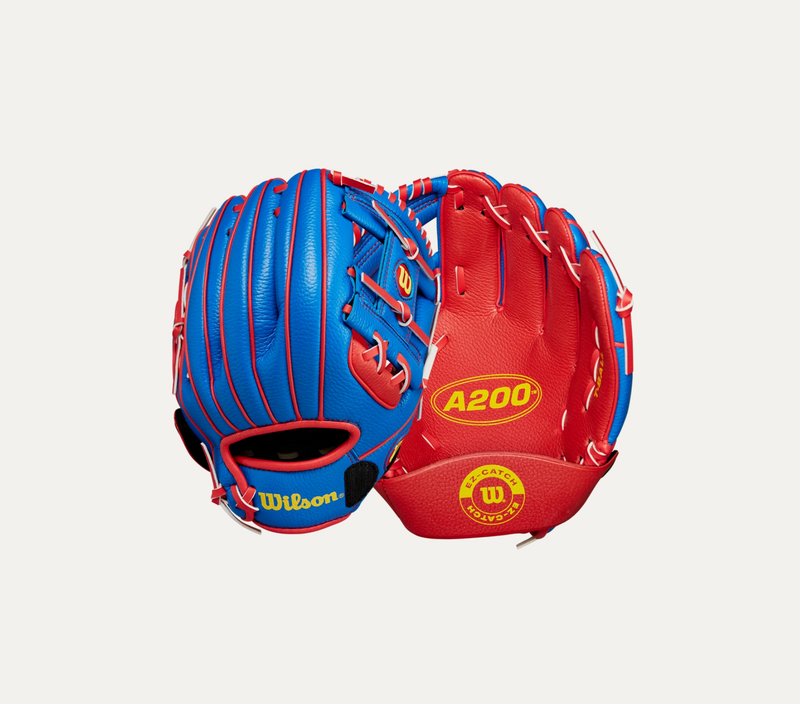Wilson A200 EZ Catch Royal 10" T-Ball Glove Right Hand Throw