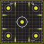 EZ Aim Splash Reactive Paper Shooting Targets