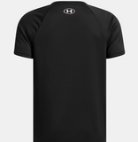 Under Armour Boys' Tech Hybrid Print Tee