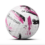 Taylormade SpeedSoft Pink Ink Golf Balls