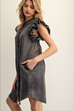 Ruffle Mini Dress