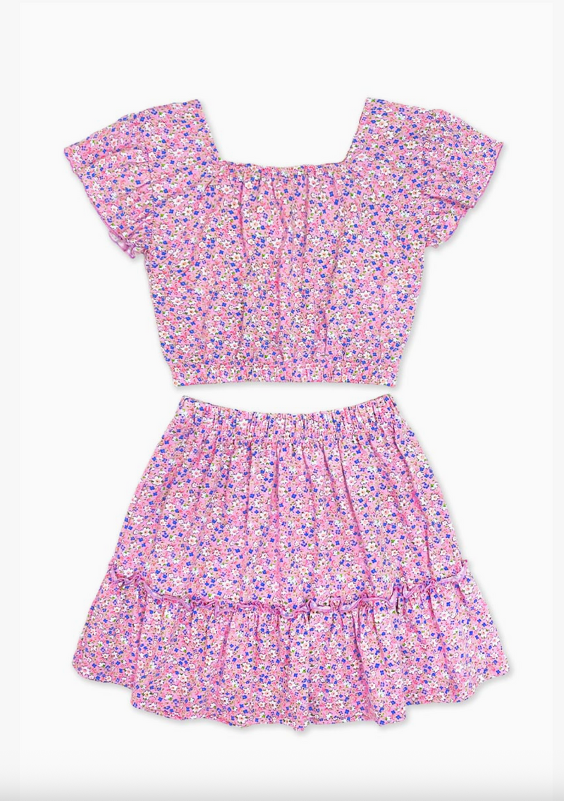 Cutie Patootie Toddler 2pc Skirt Set