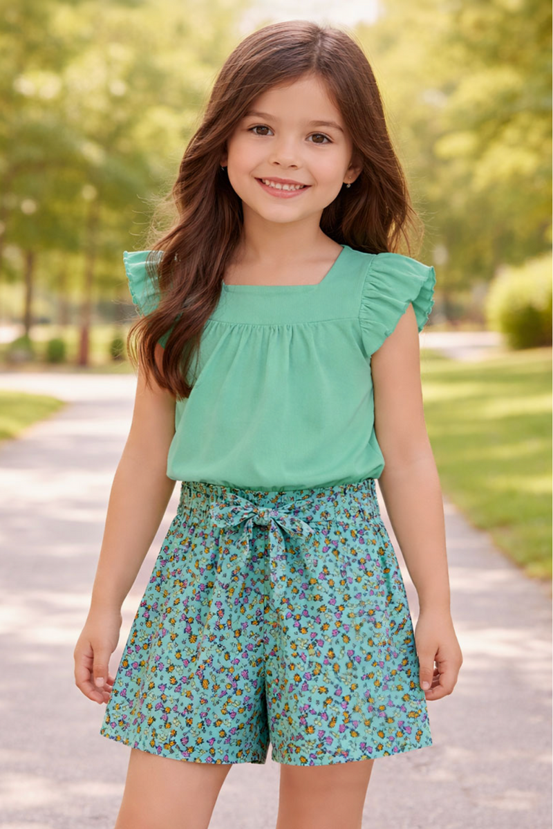 Cutie Patootie Girls' 2 pc Shorts Set