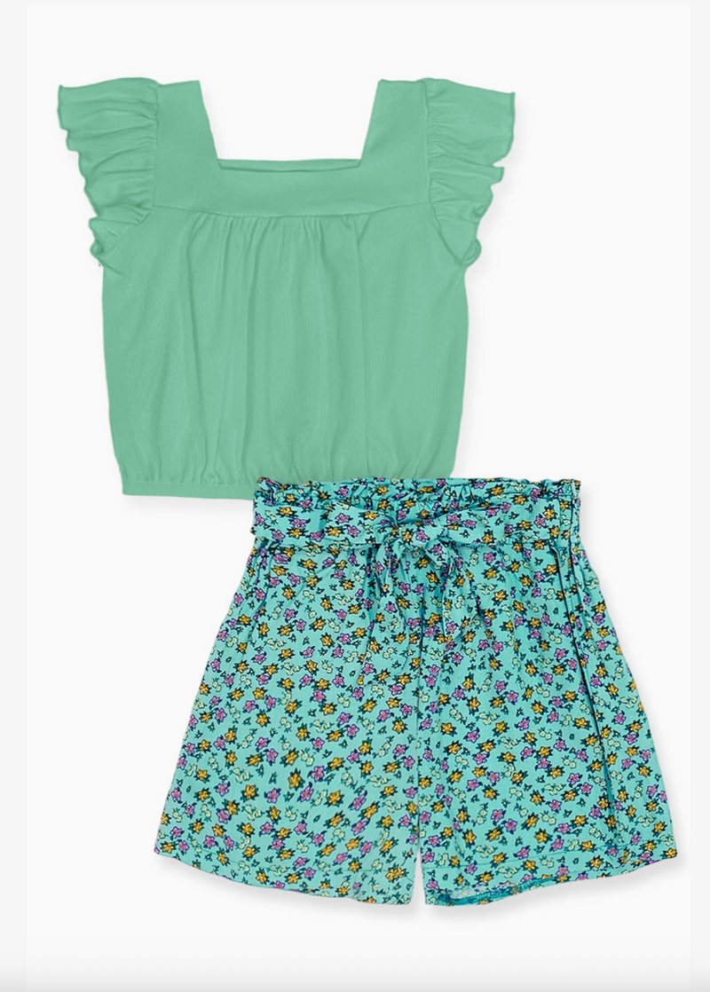 Cutie Patootie Girls' 2 pc Shorts Set