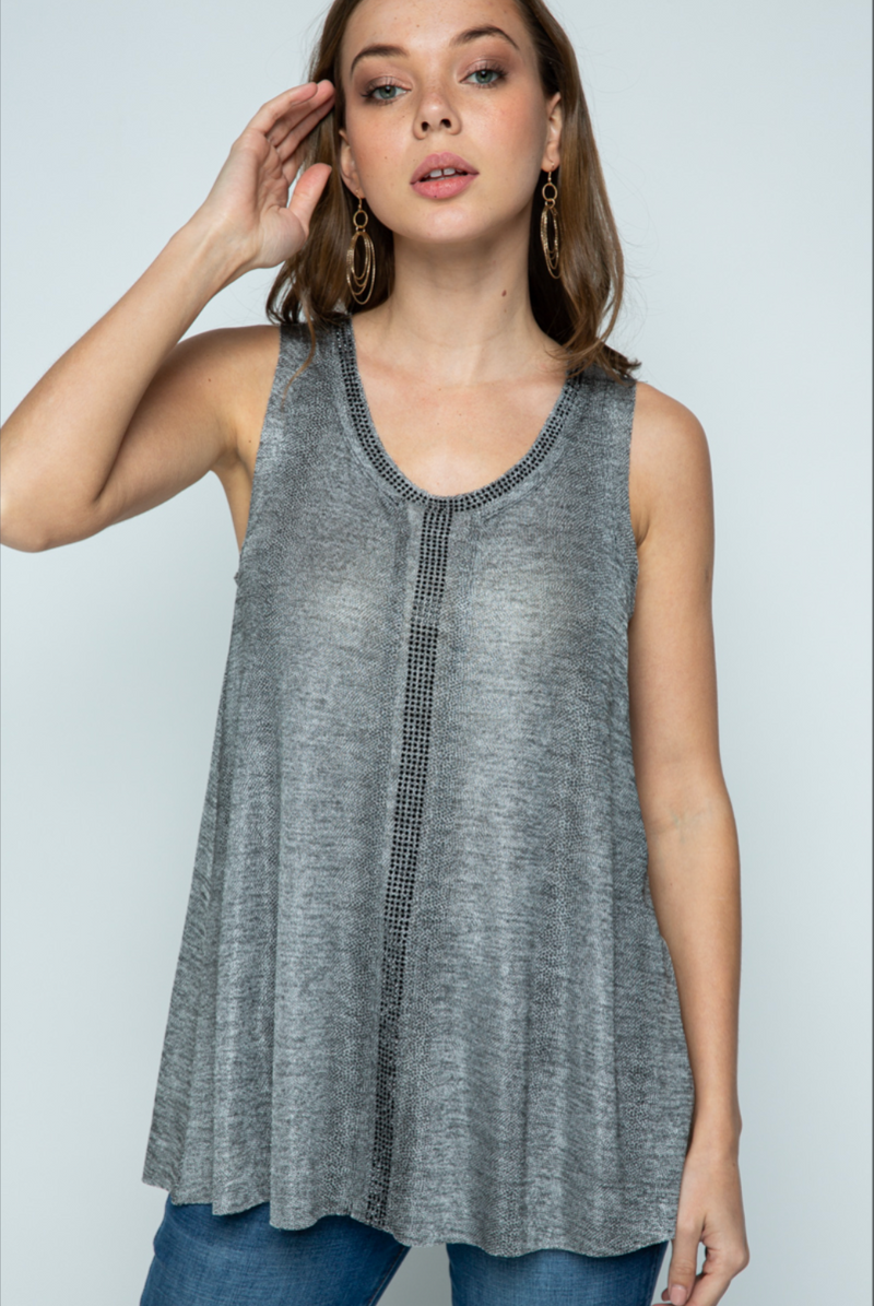 Vocal Embellished Tank