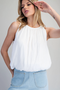 Gathered Bubble Blouse