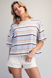 Ladies Cropped Boxy Tee