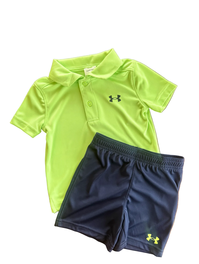 Under Armour Toddler Golf Polo Set