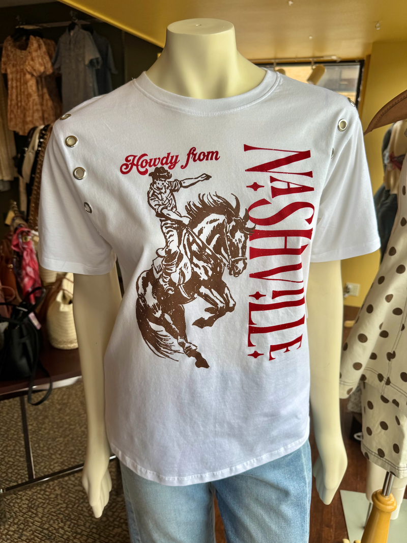 'Howdy From Nashville' Graphic Tee