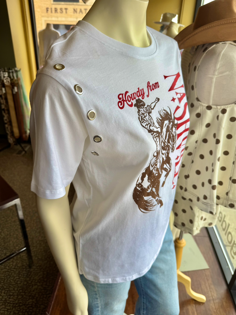 'Howdy From Nashville' Graphic Tee