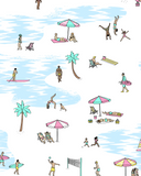 Waggle Beached It Men's Polo