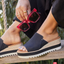 Toms Diana Ladies Mule Wedge Sandal