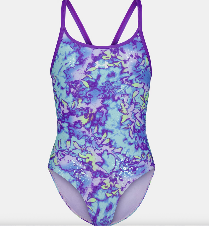 Under Armour Little Girls' 1-Piece Swimsuit