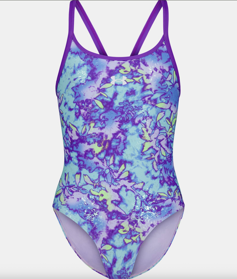 Under Armour Girls' 1-Piece Swimsuit