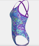 Under Armour Girls' 1-Piece Swimsuit