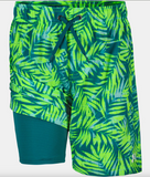 Under Armour Boys' Compression Print Swim Trunks