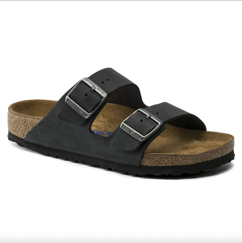 Birkenstock Arizona Soft Footbed Oiled Leather Men's Sandals