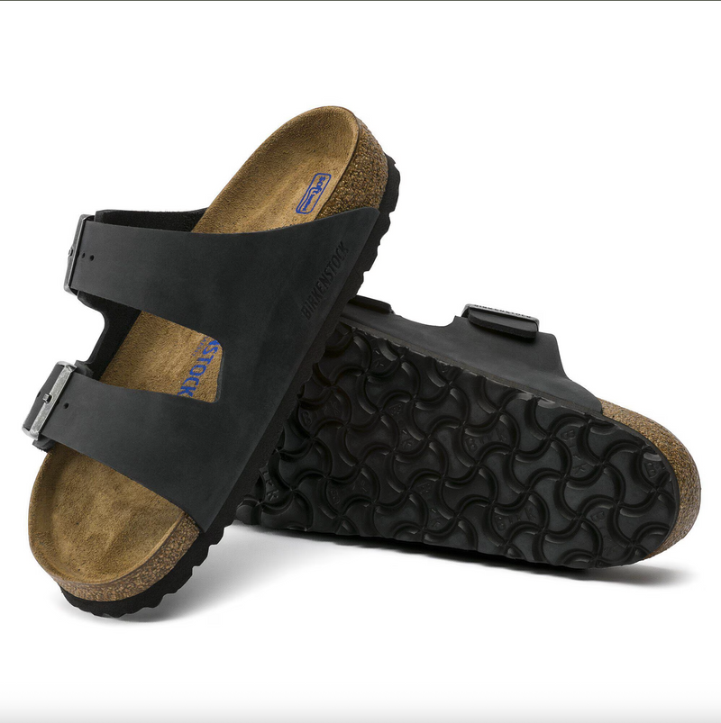 Birkenstock Arizona Soft Footbed Oiled Leather Men's Sandals