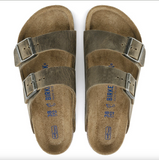 Birkenstock Arizona Soft Footbed Oiled Leather Men's Sandals
