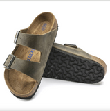 Birkenstock Arizona Soft Footbed Oiled Leather Men's Sandals