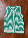 Button Down Knit Tank