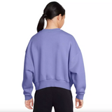 Nike Girls' Club Fleece Boxy Crew Neck Sweater
