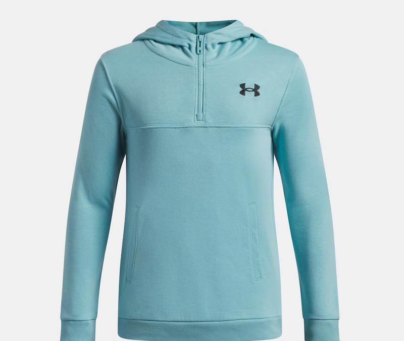 Under Armour Rival Lightweight Boys' Quarter Zip Hoodie