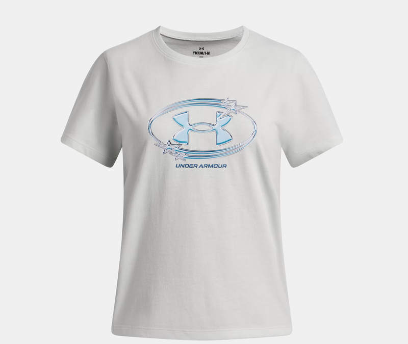 Under Armour Girls' Star Logo Lockertag Tee