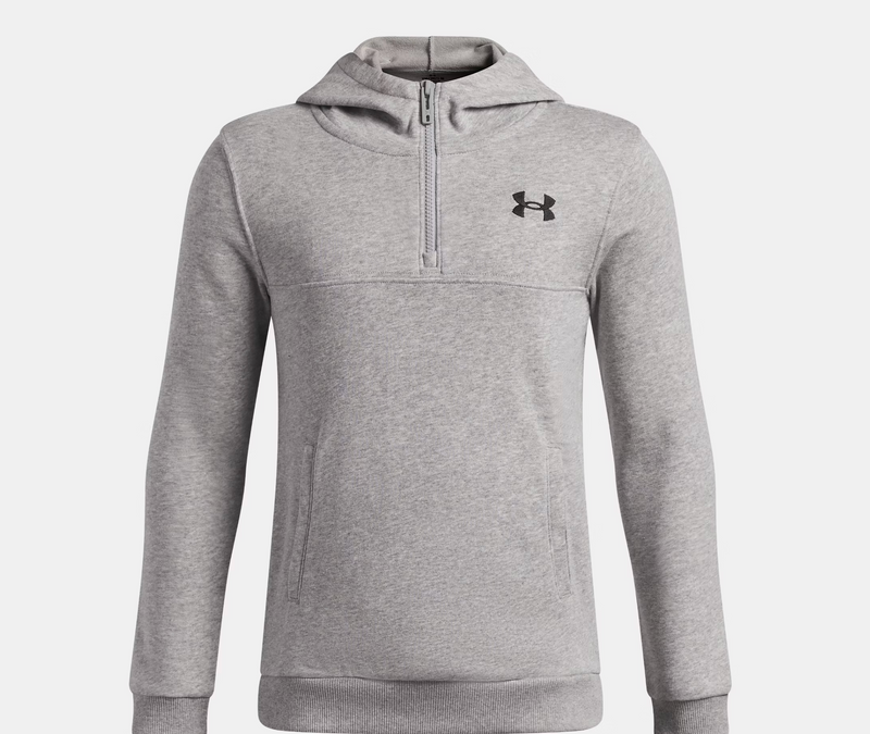 Under Armour Boys' Rival Lightweight Quarter Zip Hoodie