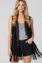 Vocal Suede Ring Vest
