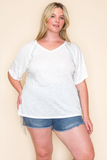 Vocal Curvy Sparkle Top