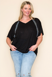 Vocal Curvy Sparkle Top