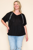 Vocal Curvy Sparkle Top