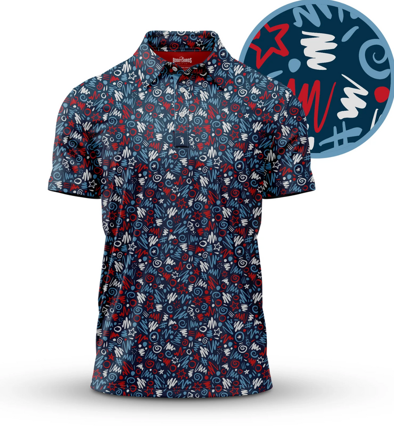 Bogey Bros Golf Kaboom Polo