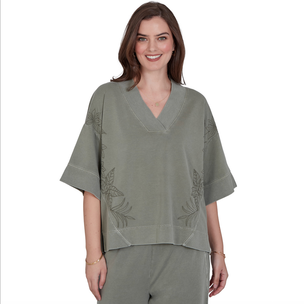 Ruby Rd. Missy French Terry Knit Top – Golden Rule ND Ruby Rd. Missy French Terry Knit Top – Golden Rule ND