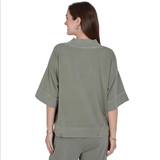 Ruby Rd. Missy French Terry Knit Top