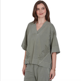 Ruby Rd. Missy French Terry Knit Top