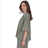 Ruby Rd. Missy French Terry Knit Top