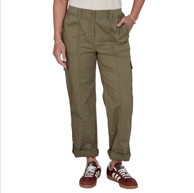 Ruby Rd. Missy Utility Cargo Pocket Capri
