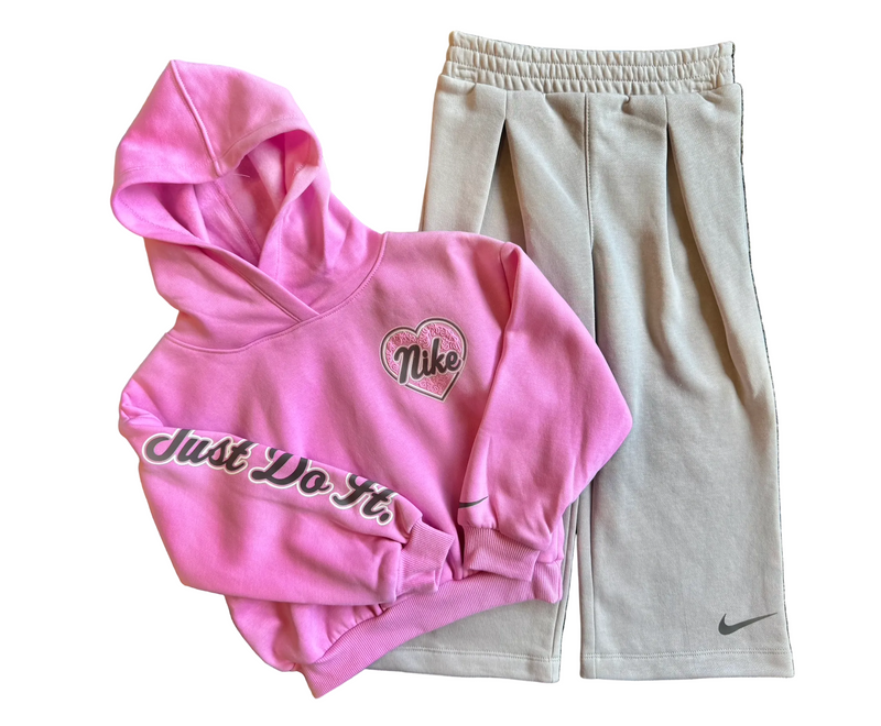 Nike Little Girls' Hoodie Flare 2 Piece Set