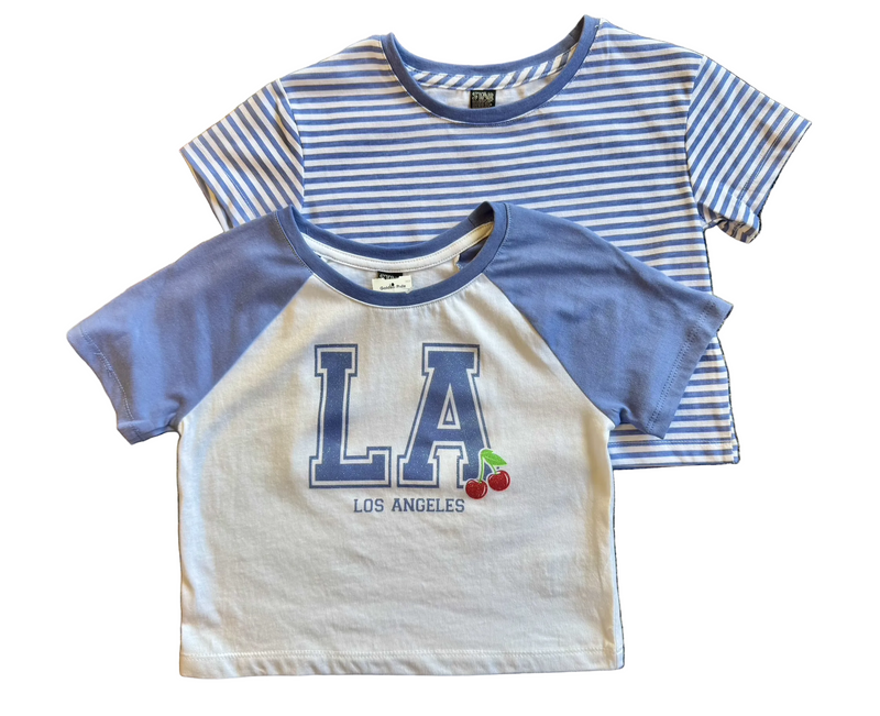 Girls' LA Cherry Tee 2 Pack
