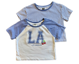 Girls' LA Cherry Tee 2 Pack