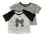 Girls' Leopard Bow Tee 2 Pack
